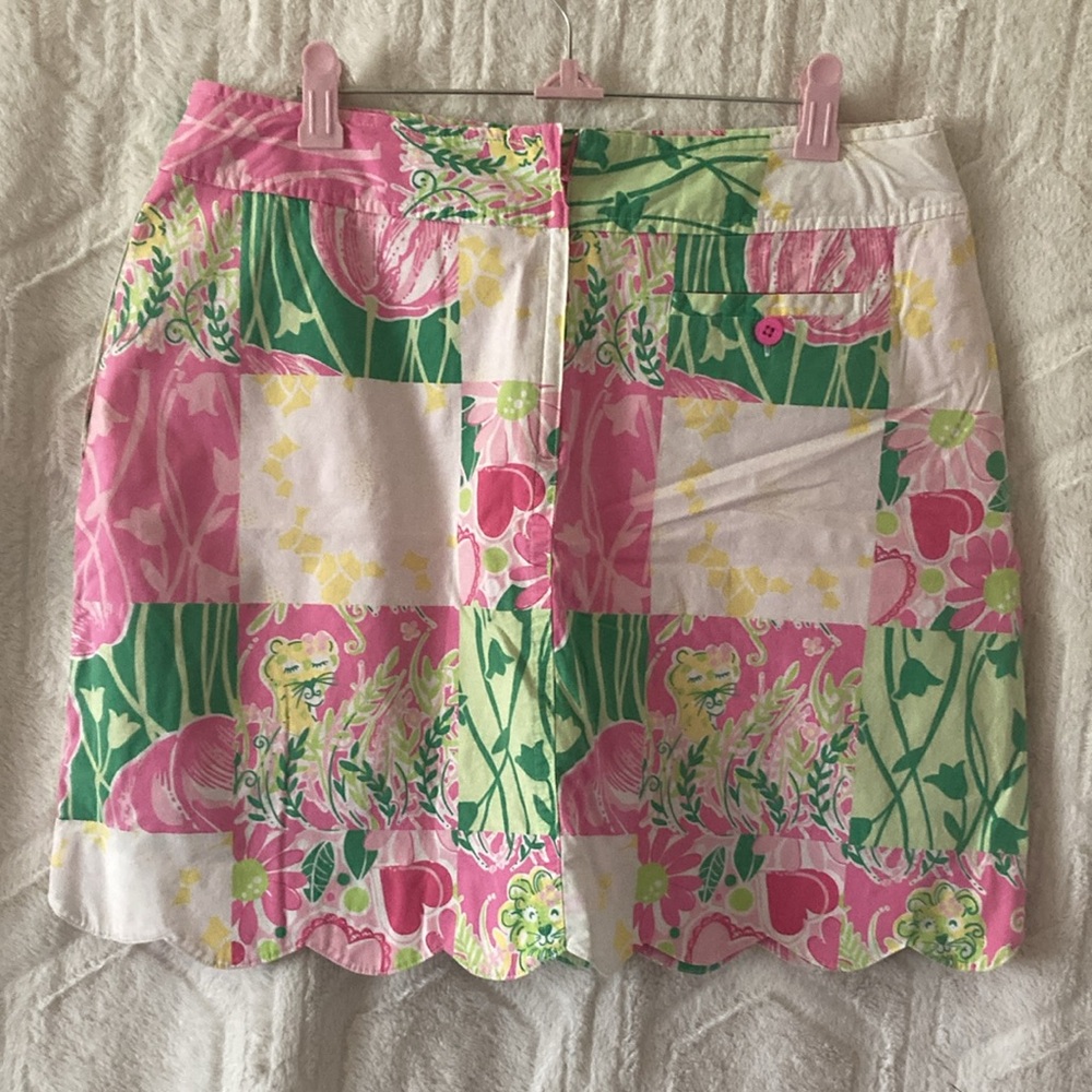 NWOT Lilly Pulitzer Floral Skort - Picture 3 of 7